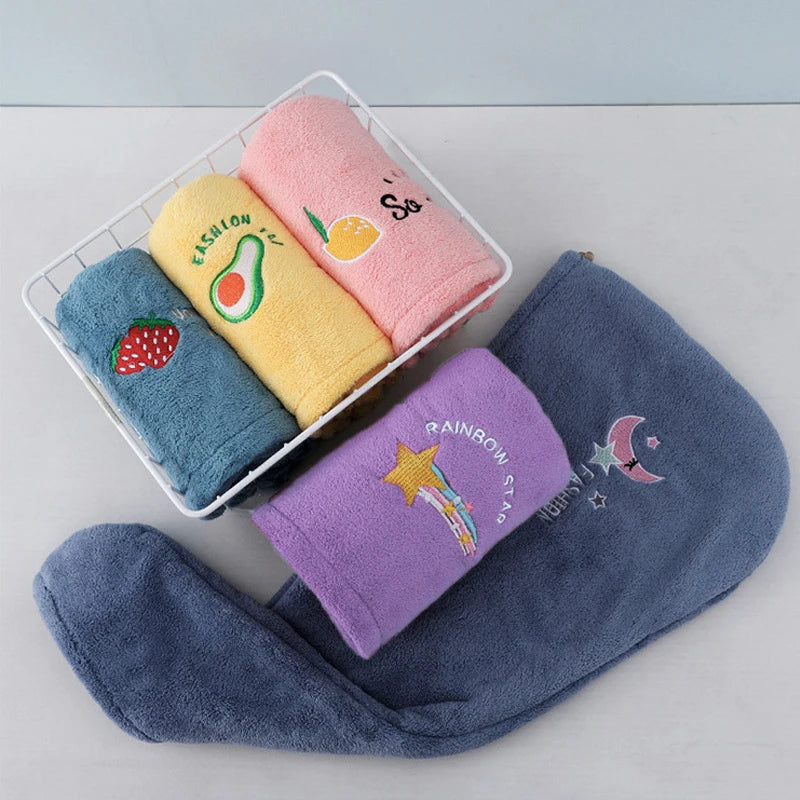 Quick-Dry Hair Wrap Towel
